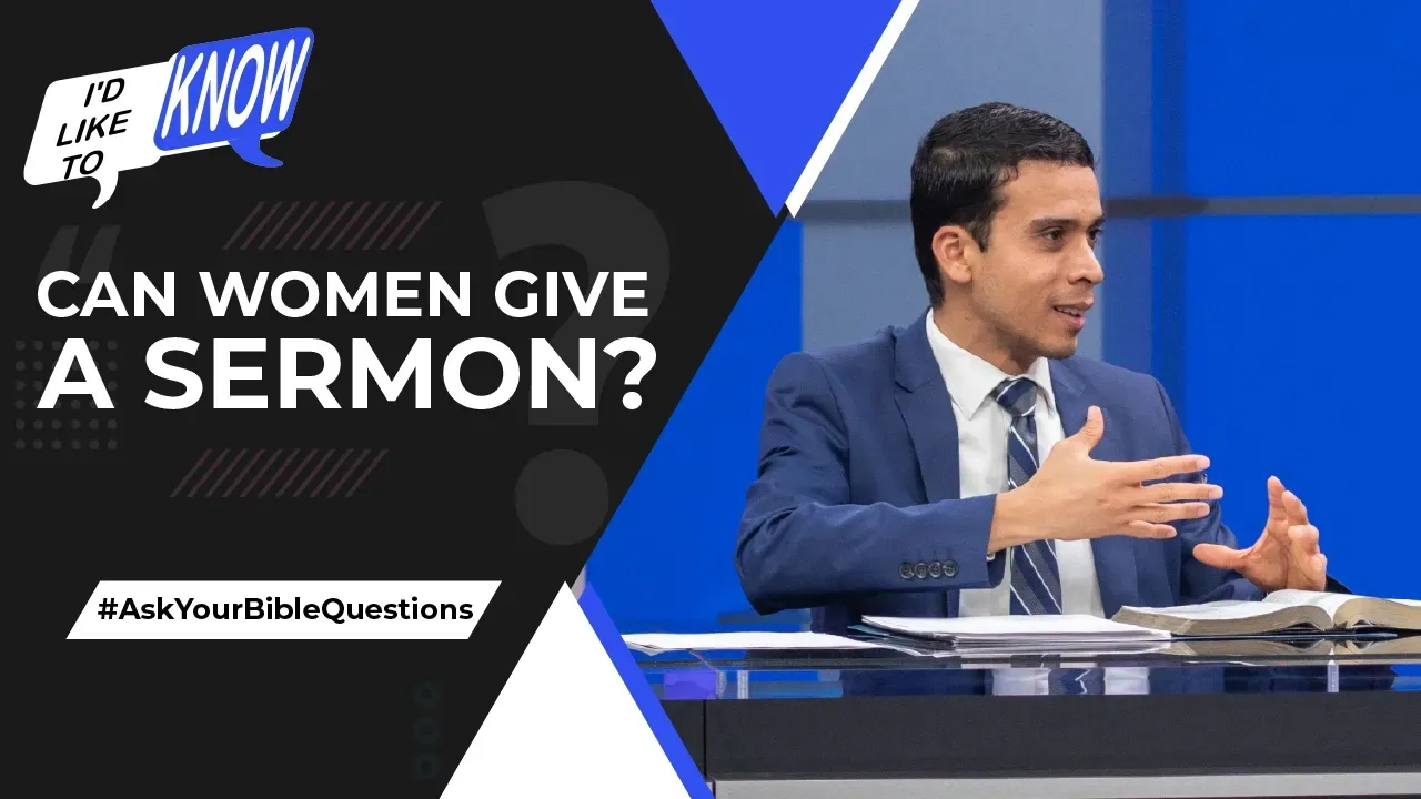 Can Women Give a Sermon?