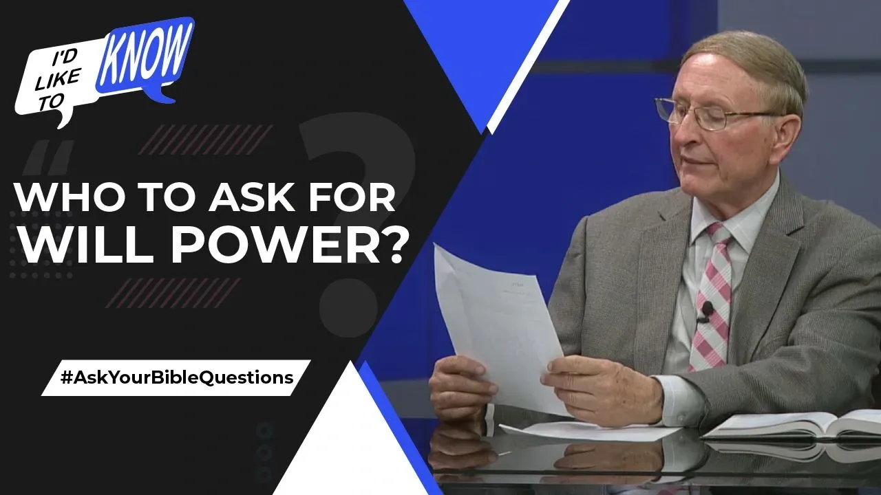Who to Ask for Will Power?