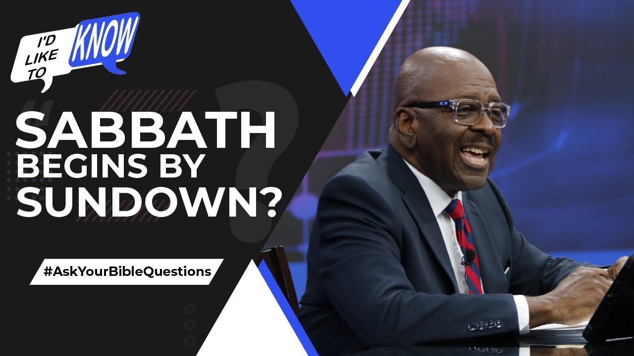 Sabbath Begins By Sundown?