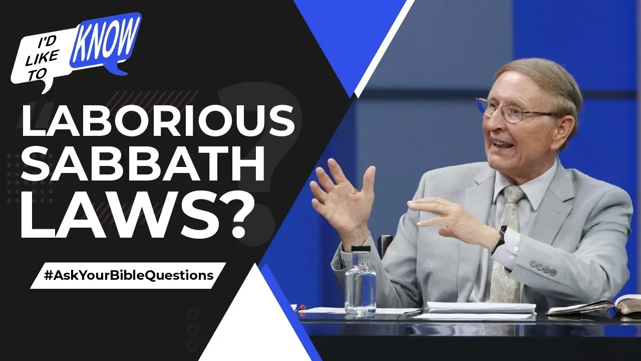 Laborious Sabbath Laws?