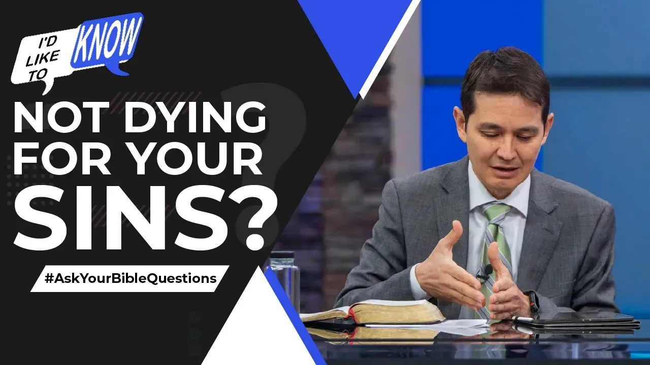 Not Dying for your Sins?