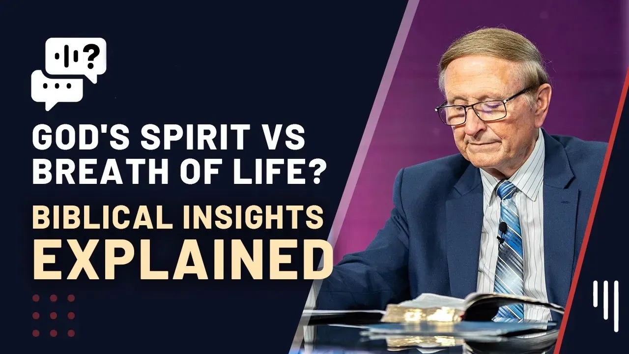 What Does the Bible Say About Our Spirit? God's Spirit vs. Breath of Life?