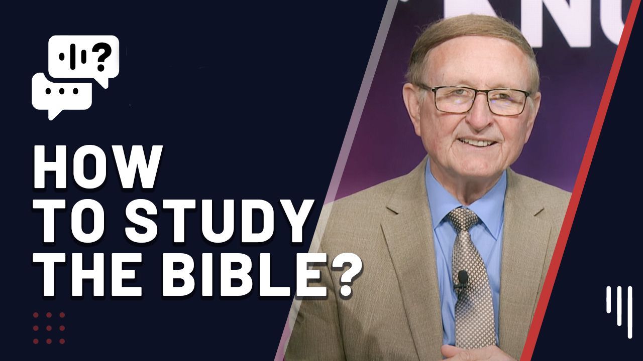How should we study the Bible, not just read it? How can we study the Bible properly?