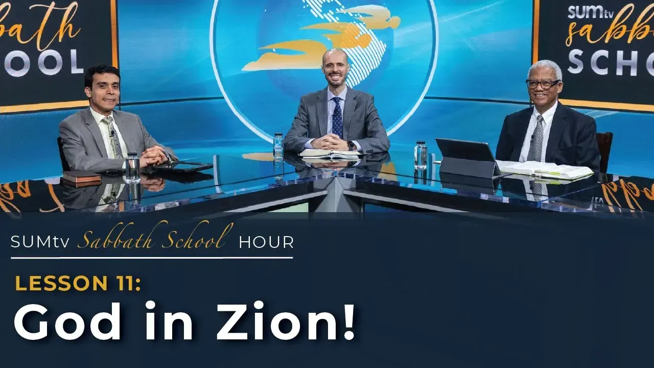 God in Zion!